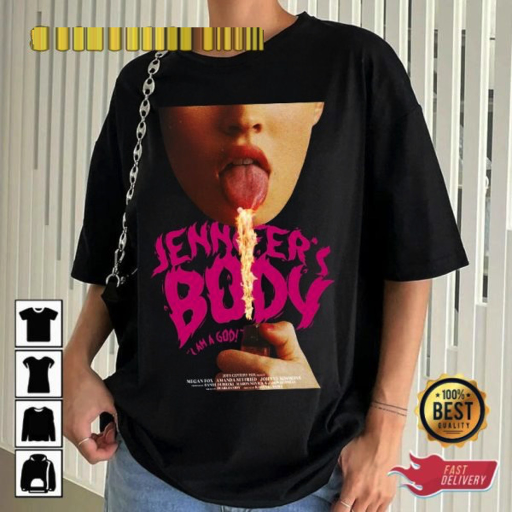 Jennifers Body Megan Fox Movie Poster Unisex T-shirt Gift For Fan